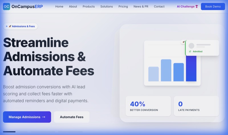 OnCampusERP - AI University Management